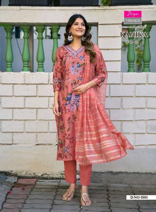 Diya trends kanika vol.1 Kurti wholesale market in Dadar Mumbai